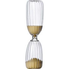 Ichendorf Milano Times Şeffaf Cam Kum Saati 16 x 3,8 cm