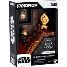 Fandrop Star Wars Obi-Wan Kenobi Darth Vader'a Karşı Karakter Figür Oyuncak