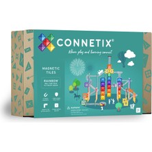Connetix Rainbow Ball Run 92 Parça 3+ Yaş Manyetik Bloklar Yapı Oyuncağı