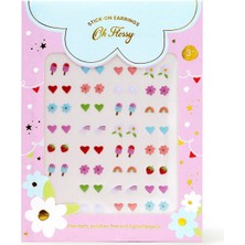 Oh Flossy Kız Çocuk Sticker Küpe