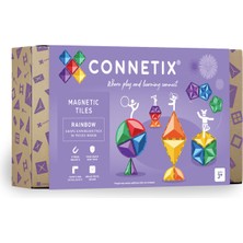 Connetix Rainbow Shape Expansion Manyetik Bloklar 36 Parça 3+ Yaş Yapım Seti