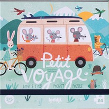 Londji Petit Voyage 3-5 Yaş Pocket Puzzle