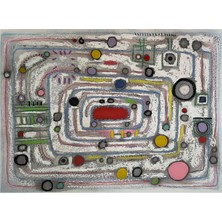 Emel Özkul Andy 83X115 cm Karışık Teknik Resim