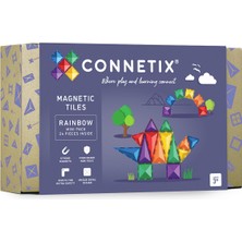 Connetix Rainbow Manyetik Bloklar 24 Parça Mini Yapı Oyuncağı
