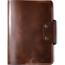 Roarcraft Hemingway Antik Kahve A5 Organizer Deri Defter Kılıfı