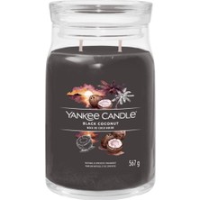Yankee Candle Black Coconut Siyah Meyve Kokulu Mum 567 G
