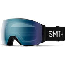 Smith I/o Mag Xl Black Chromapop™ Everyday Blue Mirror Lens Unisex Kayak Gözlüğü + Bonus Lens