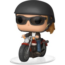 Funko Pop Deluxe Captain Marvel On Motorcycle Figür