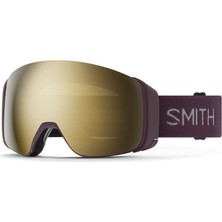 Smith 4d Mag Mystic Chromapop Sun Black Gold Mirror Goggle +Bonus Lens Unisex Kayak Gözlüğü