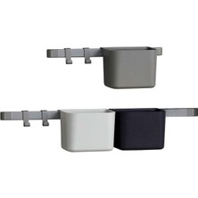 Leander Dusty Grey Alüminyum 3'lü Çocuk Odası Düzenleyici