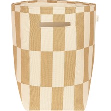 Nobodinoz Vibes Mustard And Sand Tiles Büyük Boy Çocuk Odası Düzenleyici Sepet