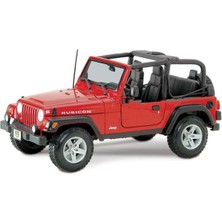 Maisto Jeep Wrangler Rubicon 1/18 Kırmızı Model Araba
