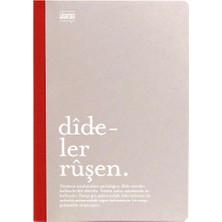 LUGAT365 x Karatis Dideler Ruşen 64 Yaprak Çizgili Defter