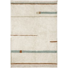 Lorena Canals Eco City Koleksiyonu Lanes Vintage Blue Çocuk Odası Halı 140 x 200 cm