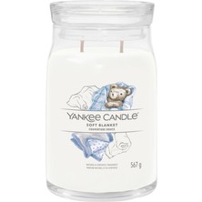 Yankee Candle Soft Blanket Beyaz Fresh Kokulu Mum 567 G
