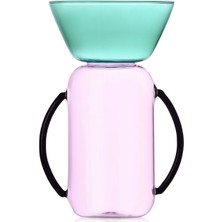 Ichendorf Milano Gelée Koleksiyonu Pembe Petrol Cam Vazo