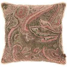 Saloni Pastele Renkli Pamuklu Saçaklı Kırlent 50 x 50 cm