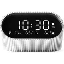 Lexon Ray Alüminyum Alarm Masa Saati