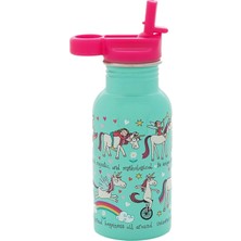 Tyrrell Katz Unicorn Pipetli Paslanmaz Çelik Matara 400 ml