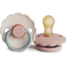 Frigg Daisy Blush Cotton Candy 0-6 Ay Kauçuk 2'li Emzik