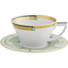 Vista Alegre Emerald Yeşil Porselen Çay Fincanı