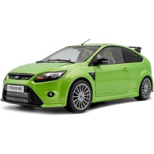Solido 1:18 2009 Ford Focus Rs Mk2 Diecast Yeşil Metal Minyatür Model Araba