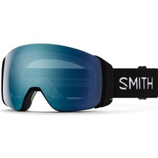 Smith 4d Mag Siyah Chromapop Everyday Blue Goggle +Bonus Lens Unisex Kayak Gözlüğü