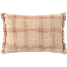 Lorena Canals Tartan Rose Pamuklu Bebek Çocuk Yastığı 25 x 40 cm
