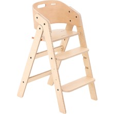 Mamatoyz My Chair – Only Chair Naturel Ahşap Portatif Mama Sandalyesi