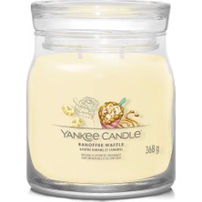 Yankee Candle Banoffee Waffle Kokulu Sarı Mum 368 G