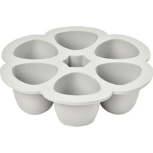 Beaba Light Mist Silikon 6'lı Sıcak & Soğuk Saklama Kabı 6X150ML