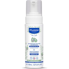 Mustela %99 Doğal Içerikli Saç Pullanmalarına Karşı Köpük Göz Yakmayan Yenidoğan Bebek Şampuanı 150 ml