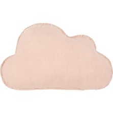 Nobodinoz Cloud Powder Pink Fransız Keten Çocuk Yastığı