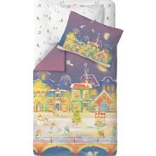 Casadora Baby Little Wonderland Organik Pamuk Saten Bebek Çocuk Nevresim Takımı 100 x 150 cm