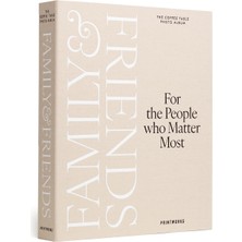 Print Works Family And Friends Krem Fotoğraf Albümü