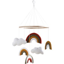 2 Stories Rainbow Gökkuşağı Temalı Keçe Dönence