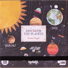 Londji Discover The Planets 6-10 Yaş Pocket Puzzle