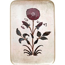 Boncoeur Pivoine Çok Renkli Emaye Tepsi