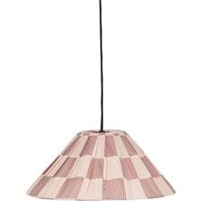Nobodinoz Ava Burnt Red Checks Aydınlatma Şapkası