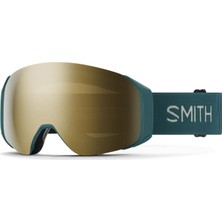 Smith 4d Mag S Malachite Chromapop Sun Black Gold Mirror Unisex Kayak Gözlüğü + Bonus Lens