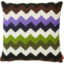 Missoni Home Riccio Desenli 40X40 cm Dekoratif Yastık