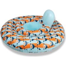 Swim Essentials Tropic Shark Sırt Destekli Bebek Yüzme Simidi