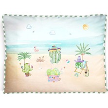 Casadora Baby Cactus Baskılı Pamuk Dolgulu Bebek Odası Kırlent 35 x 45 cm