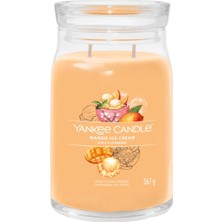 Yankee Candle Mango Ice Cream Portakal Büyük Mum 567 G