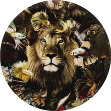 Kare Design Curious Lion Tablo 100CM
