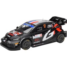 2024 Toyota Yaris Rally 1 #17 Wrc Rally Croatia 1:18 Siyah Model Araba