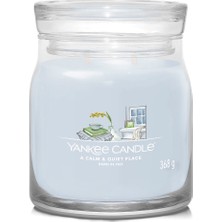 Yankee Candle A Calm And Quiet Place Gri Kokulu Mum 368 G