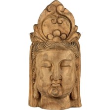 Cumba Selection Ahşap Buda Heykeli 20 cm