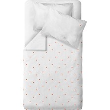 Casadora Baby Cool Fox 100% Organik Pamuk Saten Nakışlı Bebek Çocuk Nevresim Takımı 100 x 150 cm