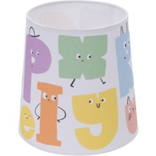 Itsy Bitsy Kids Alphabed Renkli Çocuk Odası Masa Lambası Başlığı